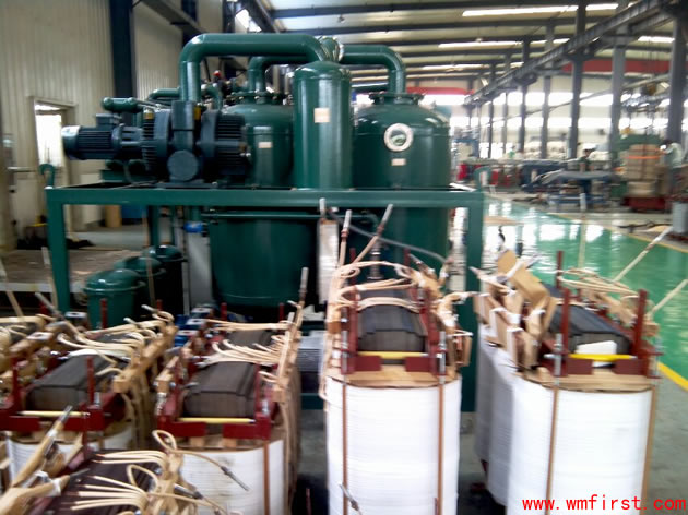 ZLA-150變壓器油雙級真空濾油機背面圖